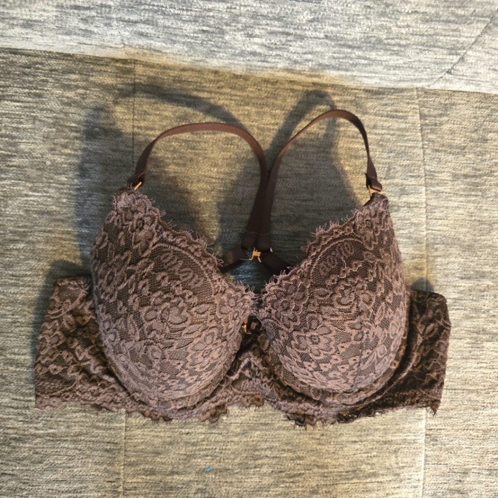 Aerie brown lace bra